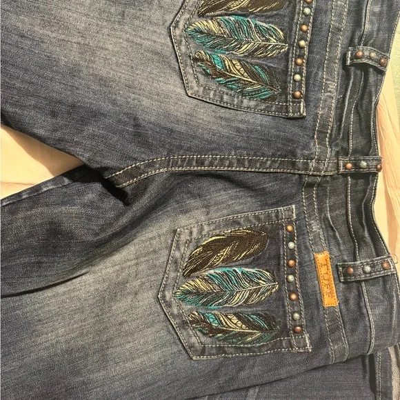 Cowgirl Tuff Dark Blue women’s jeans - Picture 2 of 6